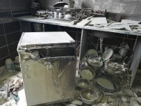 Tüpü Çakmakla Kontrol Etmek İsteyince Yangın Çıktı