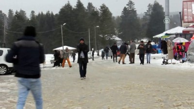 Uludağ'da Kar Kalınlığı 41 Santimetre