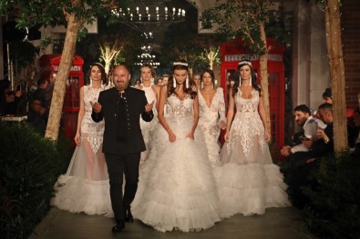 Antalya Da Unlu Mankenlerden Gelinlik Defilesi Antalya Iline Bagli Serik Ilcesi