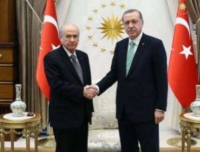 Erdoğan-Bahçeli görüşmesi başladı