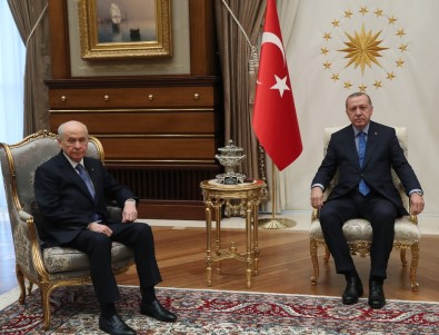 Erdoğan Bahçeli'yle görüştü