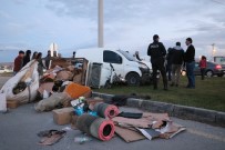 ELEKTRİKLİ BİSİKLET - Hafif Ticari Araç Elektrikli Bisiklete Çarptı Açıklaması 1 Yaralı