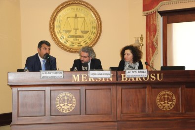 Mersin'de 'İnsan Hakları' Paneli