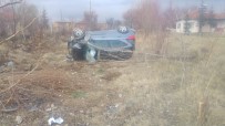 BOZKÖY - Metrelerce Takla Atan Otomobilden Yaralı Olarak Kurtuldu