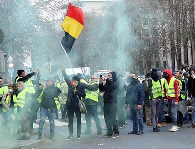 Belçika'da Sarı Yelekliler sokağa çıkıyor