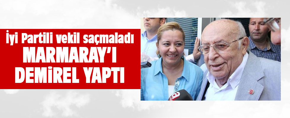 İyi Partili Cesur: Marmaray'da Demirel'in imzası var