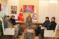 MUSTAFA GÜRDAL - Kaymakam  Gürdal'a Gazetecilerden Ziyaret