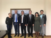Rektör Akın Levent, Kazakistan'ta Üniversiteleri Ziyaret Etti