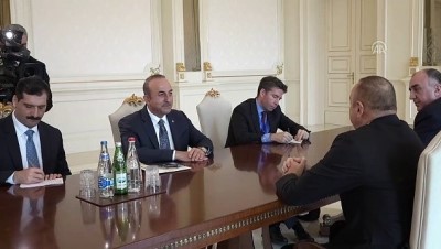 Dışişleri Bakanı Çavuşoğlu, Azerbaycan'da
