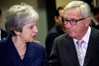 DONALD TUSK - Theresa May İle Jean-Claude Juncker Arasında Hararetli Konuşma