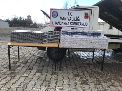 Van'da 24 Bin 690 Paket Kaçak Sigara Ele Geçirildi