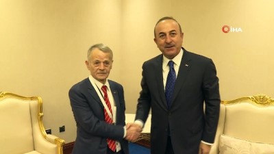 Bakan Çavuşoğlu Ukrayna Milletvekili Kırımoğlu İle Görüştü