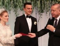 SEMİHA YILDIRIM - Cumhurbaşkanı Erdoğan nikah şahidi oldu