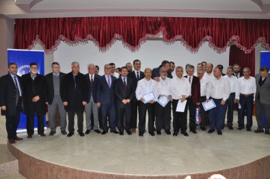 İslahiye'de 17 İmam Hatibe Ezan Okuma Sertifikası