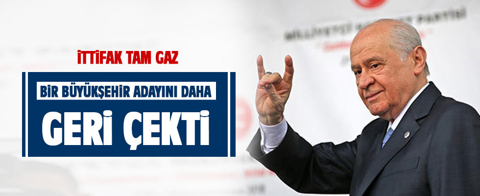 MHP, bir Büyükşehir adayını daha çekti