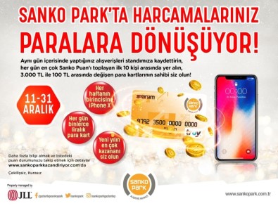 SANKO Park'ta Harcamalar Paralara Dönüşüyor