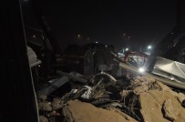 MAKINIST - Tren Kazasındaki Vagonların Enkazı Kaldırıldı