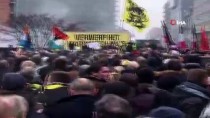 GÖZ YAŞARTICI GAZ - Belçika'da BM Göçmen Paktı'na Karşı Protesto