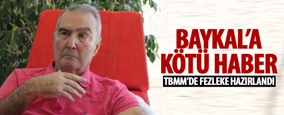 Deniz Baykal'a kötü haber