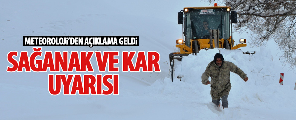 Meteorolojiden kritik uyarı