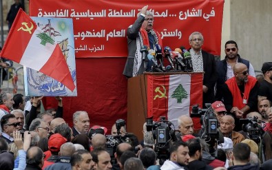 Lübnan'da Yolsuzluk Karşıtı Gösteri