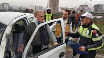 Samsun'da Otomobil Takla Attı Açıklaması 3 Yaralı