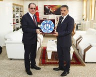 BAYBURT ÜNİVERSİTESİ - Samsun Valisi Kaymak'tan Rektör Coşkun'a Ziyaret