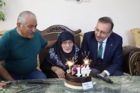 CEVHER DUDAYEV - Aişe Nine 108 Yaşında İlk Kez Doğum Gününü Kutladı