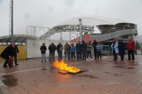 AVCILAR BELEDİYESİ - Avcılar'da Belediye Personeli İçin Yangın Tatbikatı