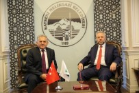 ERCIYES - Başkan Dr. Memduh Büyükkılıç Prof. Dr. Şahin Güven'i Tebrik Etti