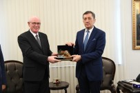 ZİYA SELÇUK - Başkan Kazım Kurt, Milli Eğitim Bakanı Ziya Selçuk'u Ziyaret Etti
