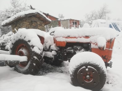 Çanakkale'de Kar Yağışı
