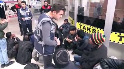 Erzincan'da 22 Düzensiz Göçmen Yakalandı