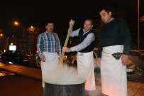 KEÇİ SÜTÜ - Kahramanmaraş'ta Sıcak Salep İkramı