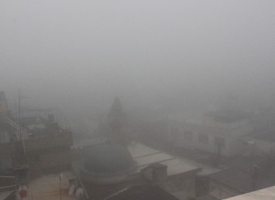 Kilis'te Sis Ve Hava Kirliliğinden Göz Gözü Görmüyor
