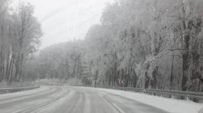 Kırklareli'de Kar Yağışı