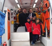 DİŞ FIRÇALAMA - Öğrencilere Ambulans Tanıtıldı