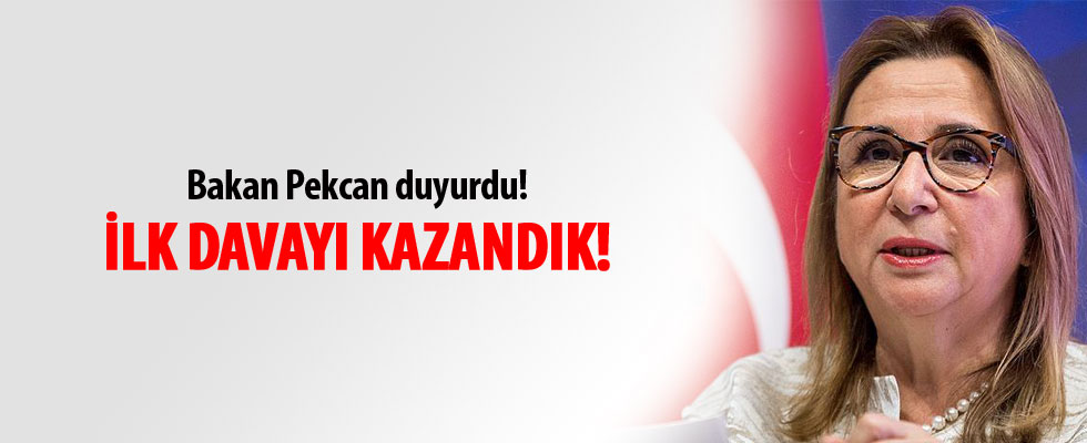 Ticaret Bakanı Pekcan: Türkiye ABD'ye açtığı 'çelik' davasını kazandı