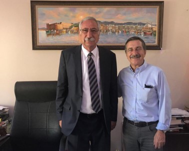 Ahmet Ataç'tan Girne Belediye Başkanı Güngördü'ye Ziyaret