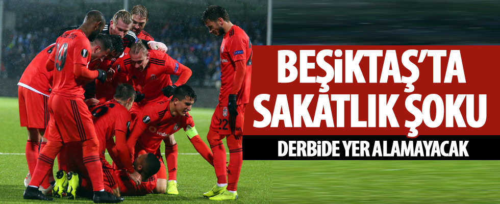 Beşiktaş'ta bir sakatlık daha