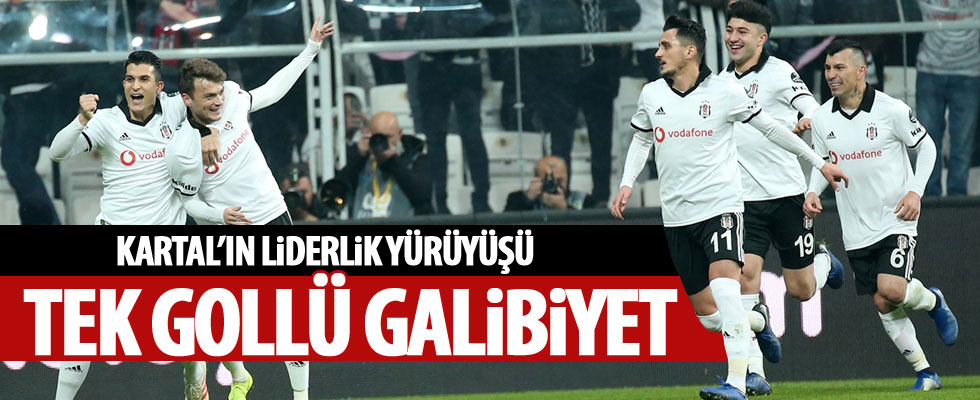 Beşiktaş, Galatasaray'ı tek golle geçti