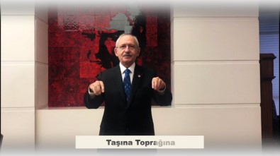 Kılıçdaroğlu ve ünlülerden işaret diliyle 'Memleketim' şarkısı