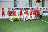 TUGAY KOMUTANI - Sivas Protokolü Engelliler İle Halı Sahada Buluştu