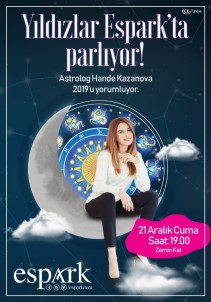Astrolog Hande Kazanova Espark'a Geliyor