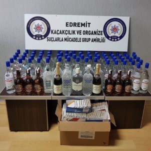 Balıkesir'de Kaçak İçki Operasyonu