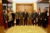 Çorum Gazeteciler Cemiyeti'nden Vali Çiftçi'ye Ziyaret