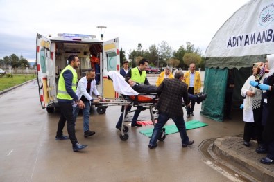 Hastanede Deprem Tatbikatı Gerçekleştirildi