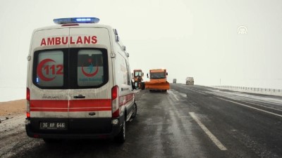 Kars'ta Trafik Kazaları Açıklaması 4 Yaralı