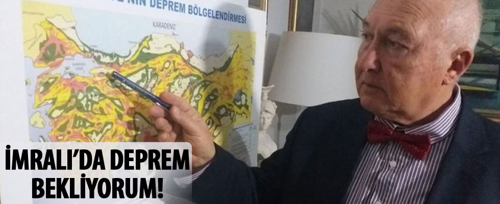 Prof. Dr. Övgün Ahmet Ercan: 'İstanbul'dan önce İmralı'da deprem bekliyorum!'