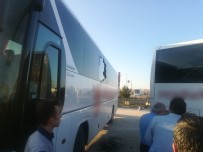 Sandıklı'da İki Otobüs Çarpıştı